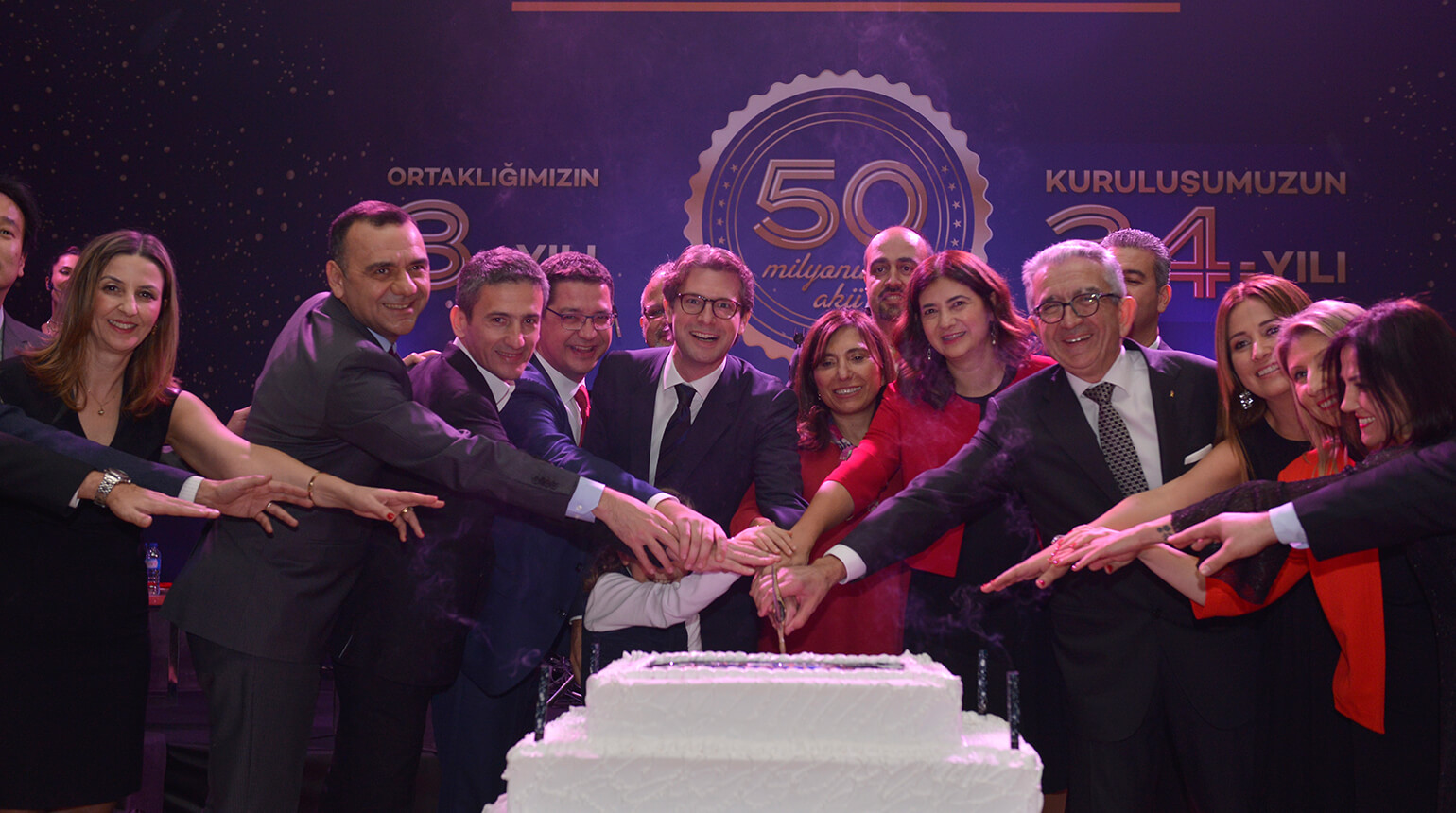 İnci Akü Kutlama